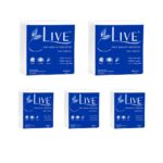 Live Paper Serviettes (500 Sheets)