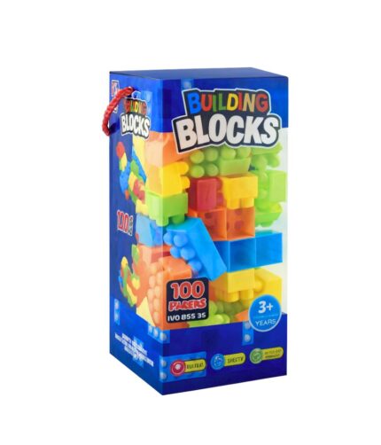 Building Blocks Blue – 100-Piece