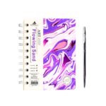 Sand Purple Notebook (A6) & Pen