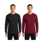 Black & Maroon Duo