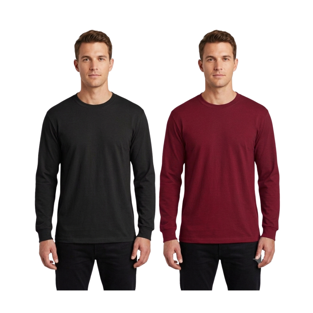 Black & Maroon Black & Maroon Duo - Image 1