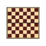 Magnetic Travel Chess Set Brown - Image 2