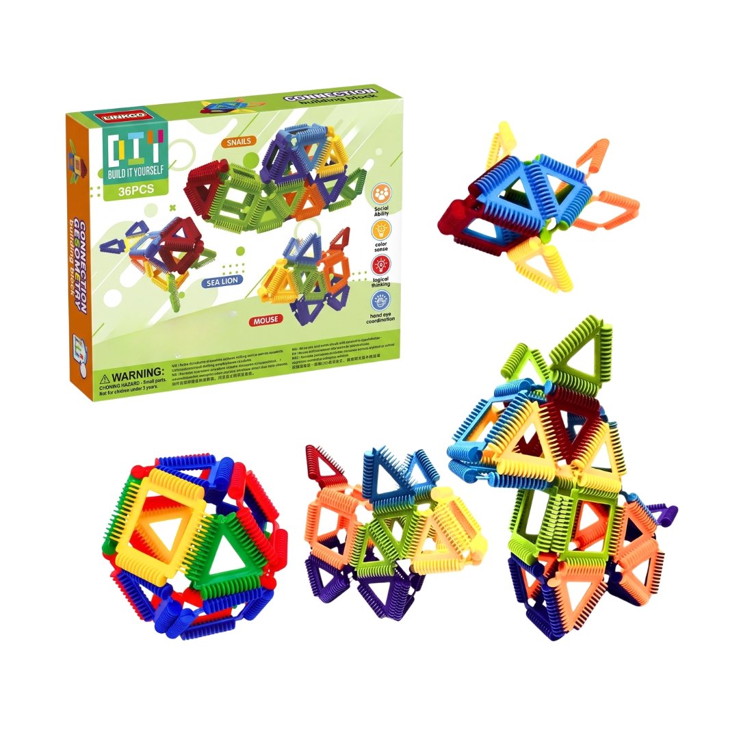 Blocks Geometry Building Set Blocks Geometry Building Set - Image 1