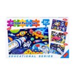 Cartoon Puzzle Set: Galaxy