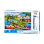 Landscape Puzzle: Scenic Cottage