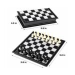 Magnetic Travel Chess Set Medium (Black) - Image 2