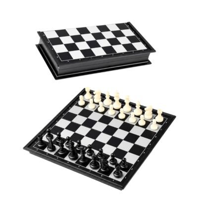 Magnetic Travel Chess Set Medium (Black)
